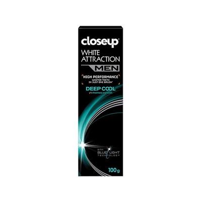Closeup White Attraction Men Deep Cool Whitening Gel Toothpaste 100 gm - Toothpaste