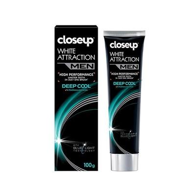 Closeup White Attraction Men Deep Cool Whitening Gel Toothpaste 100 gm - Toothpaste