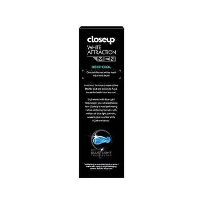 Closeup White Attraction Men Deep Cool Whitening Gel Toothpaste 100 gm - Toothpaste