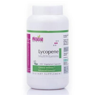 Zenith Nutrition Lycopene Multivitamins Capsule 200's - Multi-Vitamins