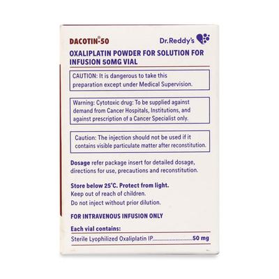 Dacotin 50mg Injection 1'S - Cancer Oncology-Cyt