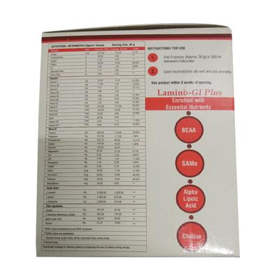 Lamino Gi Plus Powder 200gm (N) - Supplements-Ent