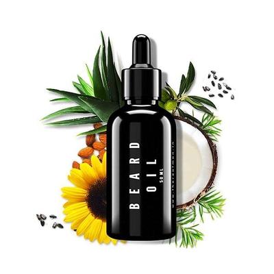 The Real Man Beard & Moustache Oil & Conditioner - Dark Classic 50 ml - Beard Oil