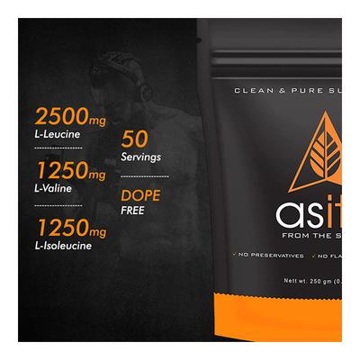 AS-IT-IS Nutrition BCAA (Branched Chain Amino Acid) Powder 250 gm - Bcaa Supplements