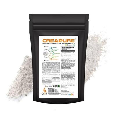 AS-IT-IS Nutrition Creapure (Micronized Creatine Monohydrate) Powder 100 gm - Workout Essentials