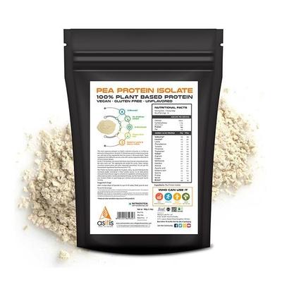 AS-IT-IS Nutrition Pea Protein Isolate Powder 500 gm - Workout Essentials