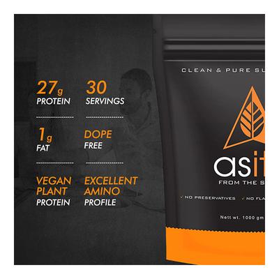 AS-IT-IS Nutrition Pure Soy Protein Isolate Powder 1 kg - Workout Essentials