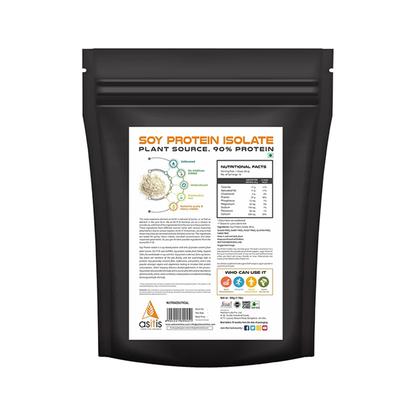 AS-IT-IS Nutrition Pure Soy Protein Isolate Powder 500 gm - Workout Essentials
