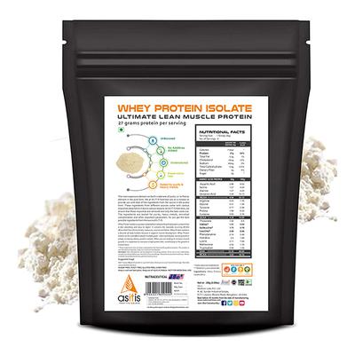 AS-IT-IS Nutrition Whey Protein Isolate (Lean Muscle Protein) Powder 250 gm - Whey Proteins