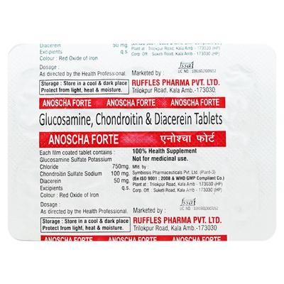 Anoscha Forte Tablet 10's - Muscle Cramps/Spasticity-Oth