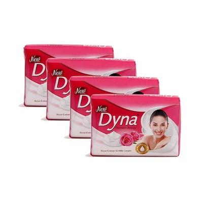 Dyna Beauty Soap - Rose Extract & Milk Cream 400 gm - Soaps