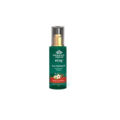 Organic India Kure Scar Healing Oil - Restorative Rosehip 60 ml - Essential Oils