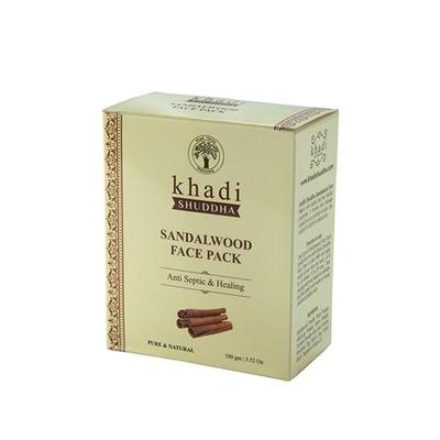 Khadi Shuddha Face Pack - Sandalwood 100 gm - Face Packs