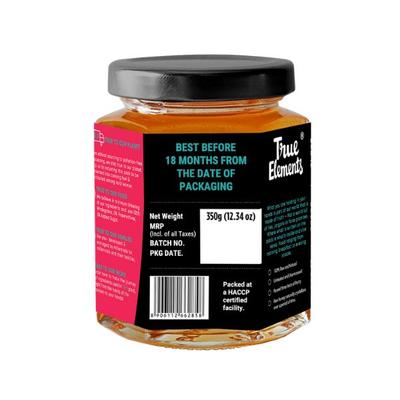 True Elements Raw Honey 350 gm - Honey