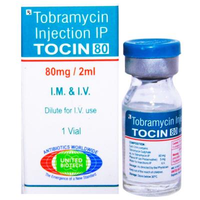 TOCIN 80mg Injection 2ml - Bacterial Infections-Ami