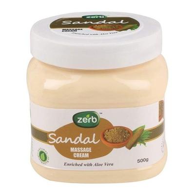 Zerb Sandal Facial and Body Massage Cream 500 gm - Face Creams