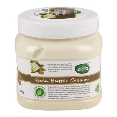 Zerb Shea Butter Moisturizing Nourishing Face and Body Cream 500 gm - Face Creams