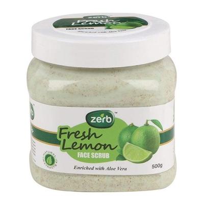Zerb Fresh Lemon Face Scrub 500 gm - Face Scrubs