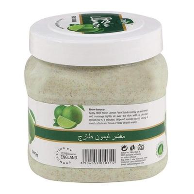 Zerb Fresh Lemon Face Scrub 500 gm - Face Scrubs