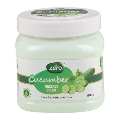 Zerb Cucumber Facial and Body Massage Cream 500 gm - Face Creams