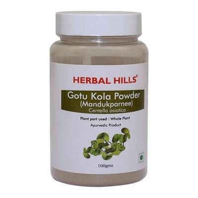 Herbal Hills Gotu Kola (Mandukparnee) Powder 100 gm - Speciality Medicines