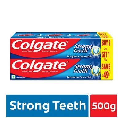 Colgate Strong Teeth Anticavity Toothpaste 500 gm - Toothpaste