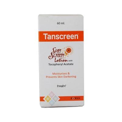 TANSCREEN SUN SCREEN Lotion 60ml - Sunscreen Preparations-Emo