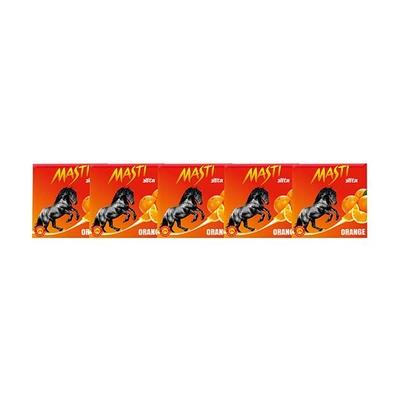 Masti Classic Condoms - Orange (Pack of 5 x 2's) - Plain/Flavoured Condoms