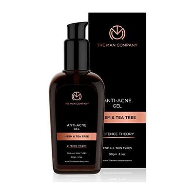 The Man Company Anti-Acne Gel - Neem & Tea Tree 90 gm - Face Creams