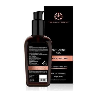 The Man Company Anti-Acne Gel - Neem & Tea Tree 90 gm - Face Creams
