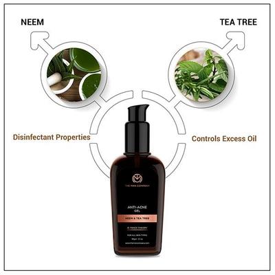The Man Company Anti-Acne Gel - Neem & Tea Tree 90 gm - Face Creams