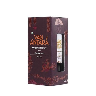 Vanantara Organic Honey with Cinnamon 375 gm - Honey