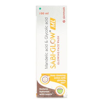 SABI GLOW ML Face Wash 100ml - Dry Skin-Emo