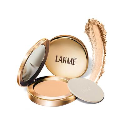 Lakme 9to5 Powerplay Matte Compact, Oil Control Formula, With Vitamin E, Melon, 9 gm - Compact Powder