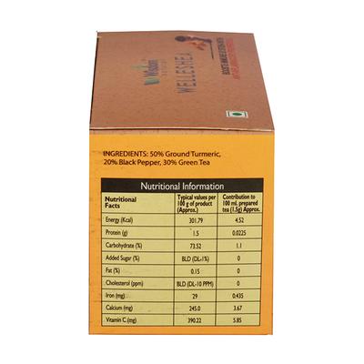 Wisdom Natural Welleshea Tea - Turmeric & Pepper 25's - Teas