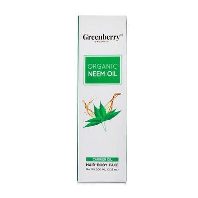Greenberry Organics Organic Neem Oil 100 ml - Hair Oils