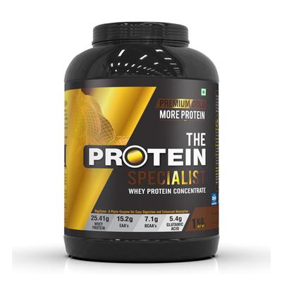 The Protein Specialist Whey Protein Concentrate - Chocolate Flavour 1 kg - Whey Proteins
