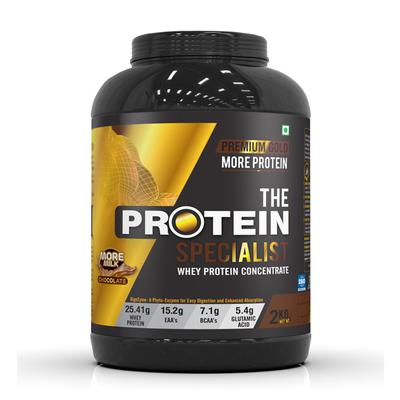 The Protein Specialist Whey Protein Concentrate - More Milk Chocolate Flavour 2 kg - Whey Proteins