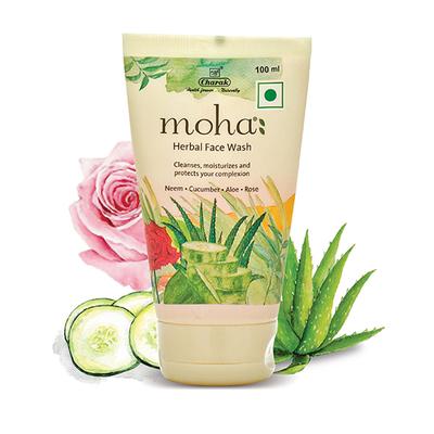 Moha Herbal Face Wash 100 ml (Buy 1 Get 1 Free) - Face Wash & Cleansers