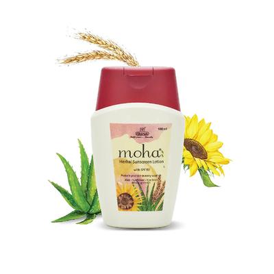 Moha Herbal Sunscreen Lotion 100 ml (Buy 1 Get 1 Free) - Body Sunscreen