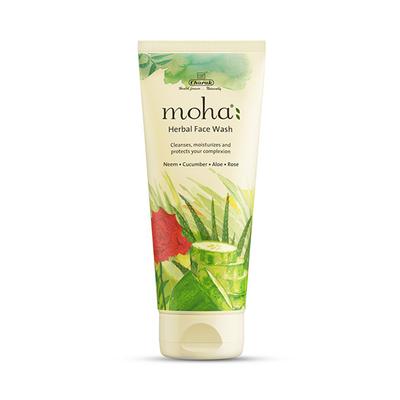 Moha Herbal Face Wash 200 ml + Free Face Scrub 50 gm - Face Scrubs
