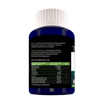 Alvizia Omega 3 Fish Oil 1000 mg Softgel Capsule 30's - Omega Fish Oil Fatty Acids