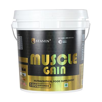 Stamin Muscle Gain Powder - Chocolate Flavour 5 kg - Workout Essentials
