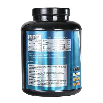 Stamin Mega Mass 12000 Supplement Powder - Chocolate Flavour 3 kg - Workout Essentials