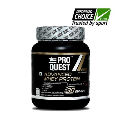 Proquest Advanced Whey Protein Powder - Milk Chocolate Flavour 1 kg - Whey Proteins