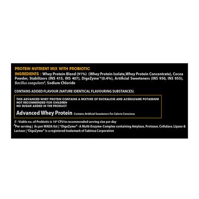 Proquest Advanced Whey Protein Powder - Milk Chocolate Flavour 1 kg - Whey Proteins