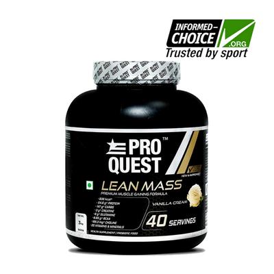 Proquest Lean Mass Powder - Vanilla Cream Flavour 3 kg - Weight Loss