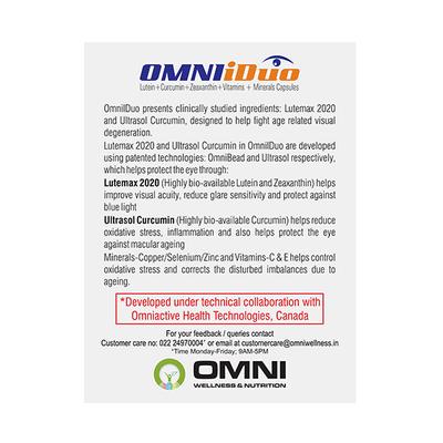 OMNIiDuo for Eyes Veg Capsule 30's - General Health