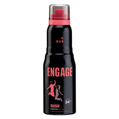 Engage Man Rush Deo Spray 165 ml - Men Deodorants/Roll-Ons