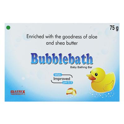 BUBBLEBATH BABY Bathing Bar 75gm - Cleanser-Emo
